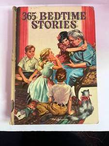 lot 52 image: Vintage Book 365 Bedtime Stories