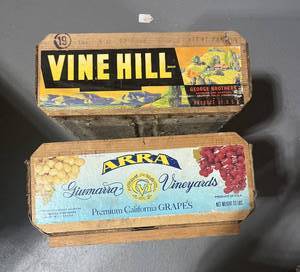 lot 71 image: Set of two Grape Cases