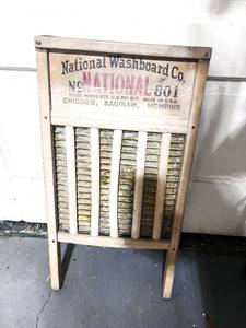 lot 74 image: Vintage Advertising Washboard