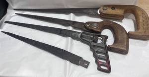 lot 64 image: 3 Key Hole Saws with Extra Blade