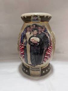 lot 76 image: Norman Rockwell Miller Beer Stein Package from Home