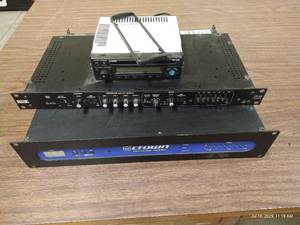 lot 47 image: (2) Digital Processors & Car Stereo