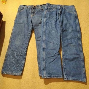 lot 118 image: (2) Pairs of Fleece-Lined Jeans 34x30 & 33x30