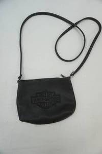 lot 9 image: Harley Davidson Embroidered Crossbody Bag In Black