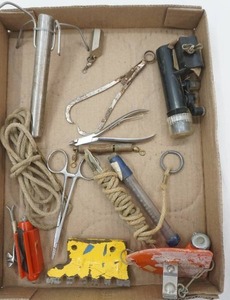 lot 162 image: Vintage Fishing Tools and Other