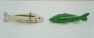 lot 175 image: 2ct Vintage 10 Ice Spearing Decoys