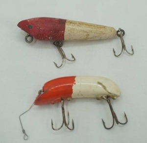 lot 193 image: 2 Vintage Fishing Lures