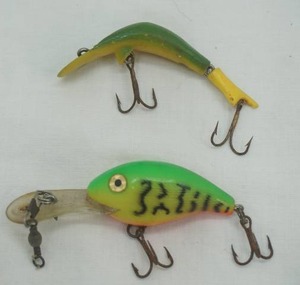 lot 207 image: 2ct Vintage Fishing Lures