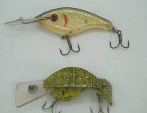 lot 209 image: 2ct Vintage Fishing Lures