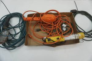 lot 240 image: Trouble Lights and Extension Cords