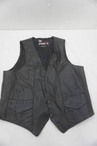 lot 264 image: Mens Leather Vest. Size 42
