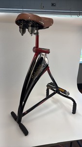 lot 2 image: Schwinn Black Phantom Bar Stool - Rare Limited Edition - Displayed  Unused