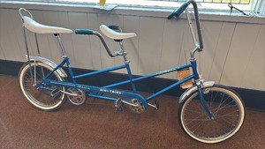 lot 6 image: Schwinn Mini Twinn Tandem Bicycle with New Old Stock Tires