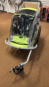 lot 10 image: Copilot Model T Bicycle Trailer and Jogging Stroller