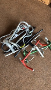 lot 60 image: Collection of Vintage Bicycle Handlebars
