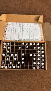 lot 97 image: Collection of Vintage Schwinn Touch-Up Paint Bottles