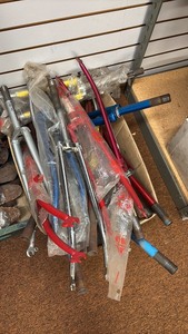 lot 99 image: Collection of Vintage Bicycle Forks