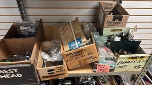 lot 106 image: Collection of Vintage Bicycle Parts and Accessories
