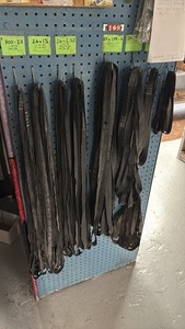 lot 122 image: Collection of Bicycle Rim Strips and Valve Parts