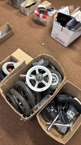 lot 139 image: Collection of Small Bicycle Wheels and Tires