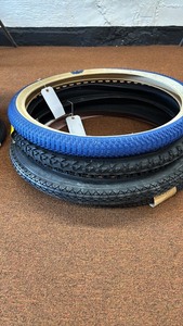 lot 145 image: Set of 4 24-Inch Bicycle Tires with Various Treads