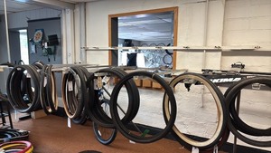 lot 149 image: Large Lot of Assorted Vintage Bicycle Tires