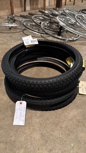 lot 152 image: Set of 6 20 Bicycle Tires