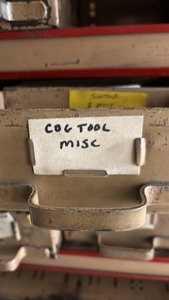lot 182 image: Collection of Miscellaneous Cog Tools
