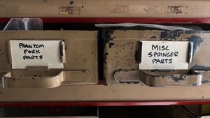 lot 183 image: Assorted Schwinn Phantom and Springer Parts