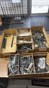 lot 190 image: Large Assorted Set of Allen Wrenches in Mixed Sizes