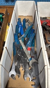 lot 223 image: Collection of Bicycle Cone Wrenches in Various Sizes