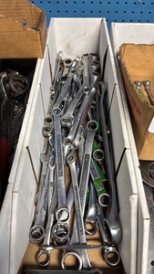 lot 229 image: Collection of Assorted Open-End and Box Wrenches - Craftsman, Pittsburgh, Armstrong