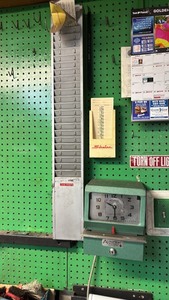 lot 253 image: Vintage Acroprint Time Recorder with Time Card Holder
