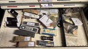 lot 608 image: Assortment of Bicycle Bottom Brackets and Parts