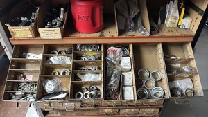 lot 611 image: Assorted Bicycle Bottom Bracket Parts Collection