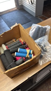 lot 645 image: Assorted Lot of Bicycle Grips with Mixed Designs
