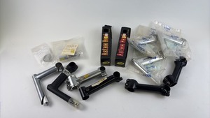 lot 669 image: Assorted Bicycle Handlebar Stems and Shims Collection