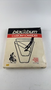 lot 700 image: Blackburn Custom Lowrider Front Pannier Rack for 26-Inch Bicycle