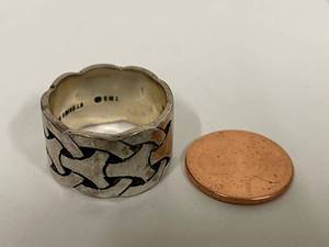 lot 37S image: TM & C Hercules Sterling Silver Ring