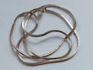 lot 184 image: 20 Italian Sterling Silver Necklace