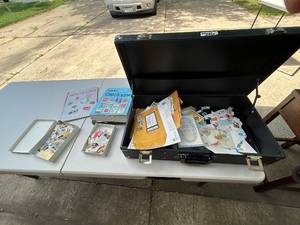 lot 29 image: Large Stamp Collection with Albums and Briefcase