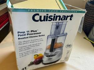 lot 119 image: Cuisinart Prep 11 Plus Food Processor Brushed Chrome