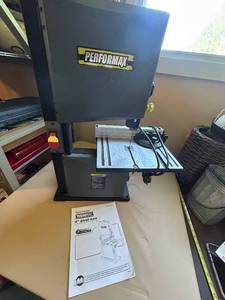 lot 157 image: Performax 9-Inch Band Saw with Owners Manual