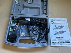 lot 177 image: Dremel Rotary Tool Kit with Accessories