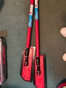 lot 179 image: Set of 2 Telescoping Snow Sweepers