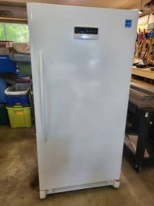 lot 10 image: Frigidaire Upright Freezer with Control Lock Feature