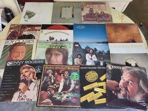 lot 77 image: Collection of Vinyl Records Including John Denver and Glen Campbell