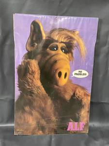 lot 12E image: Vintage 1985 ALF TV Show Poster - Classic Nostalgia