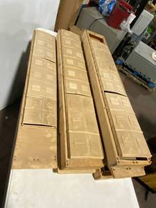 lot 18E image: Vintage Wooden Model Barges Lot