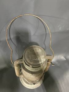 lot 23E image: Vintage Dietz Lantern - Rustic Antique Lighting